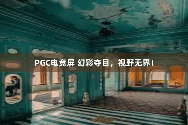 PGC电竞屏 幻彩夺目，视野无界！